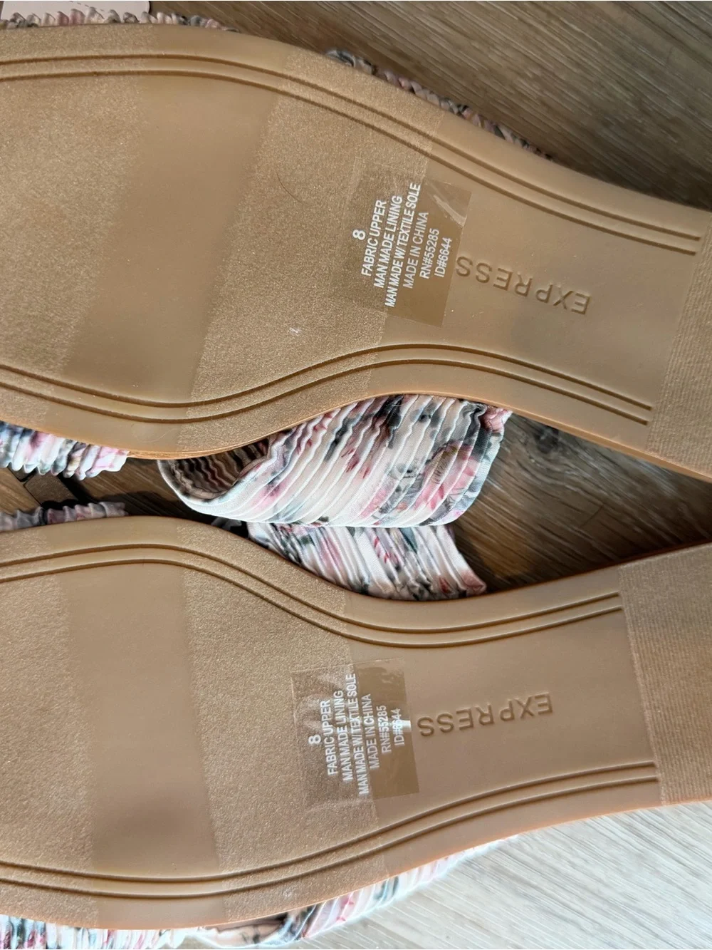 Express slip sandals